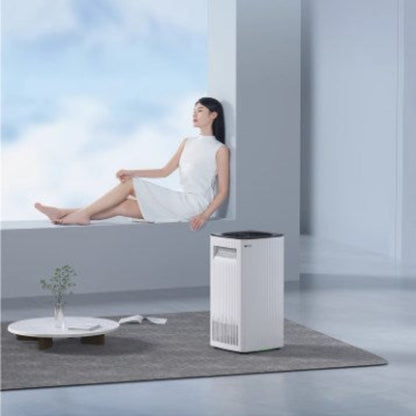 The household air purifier for formaldehyde removal, sterilization and disinfection can suck up smoke, dust and smell, and the filter core can be washed with water-海智集-