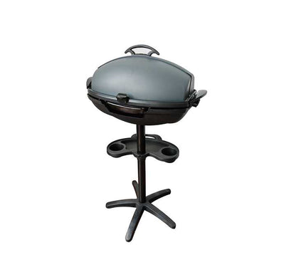 Portable Electric BBQ Grills for Camping Outdoor Adjustable Height Flipping Lid Temperature Adjustable Steak Beef Meat Grill-海智集-