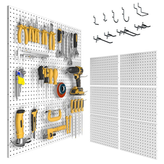 Hot Sale No Drill ABS Peg Boards Modern Slat Wall Organizer for Kitchen Office Crafts