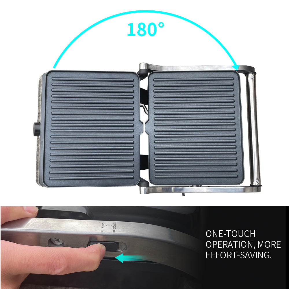 Aluminium Electric Hot Pot Grill Pan Detachable PTFE Non-Stick Plate Temperature Control Outdoor Household Use-海智集-