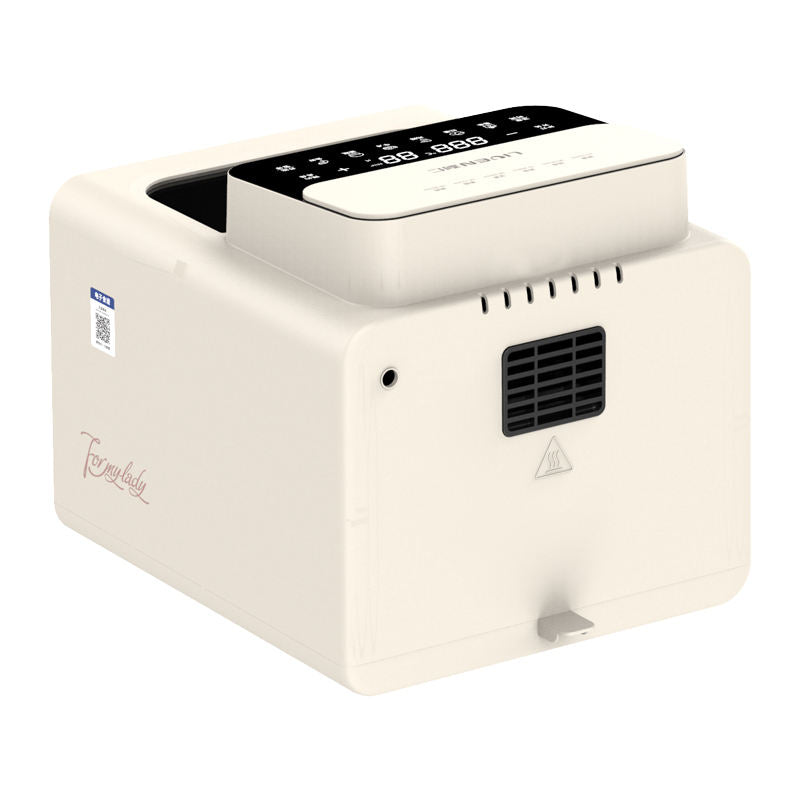 Hot Selling Factory Price Multi Electric Air Fryer Intelligent Menu Air Fryer Aluminum White Square PTFE Digital Control 1600-海智集-