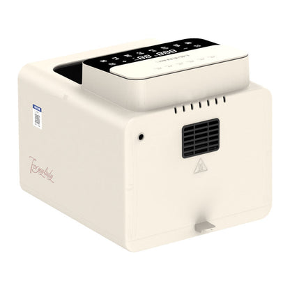 Hot Selling Factory Price Multi Electric Air Fryer Intelligent Menu Air Fryer Aluminum White Square PTFE Digital Control 1600-海智集-