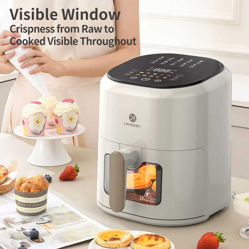 24-Hour Reservation Function air fryers oil-free light eating electric air fryer-海智集-