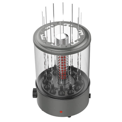 Wholesale Electric Chicken Vertical 360 degree Automatic rotation Kebab Barbecue Grill Machine For Sale-海智集-