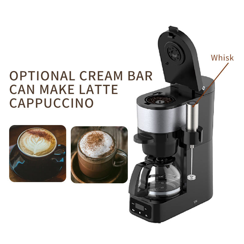 5-Cup American Style Drip Coffee Maker Premium Coffee Grinder for the Perfect Brew-海智集-