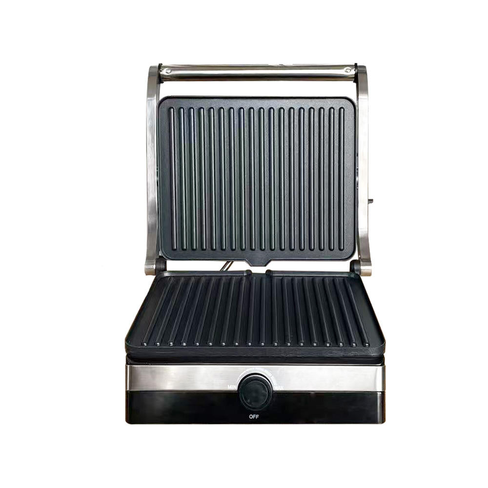 Aluminium Electric Hot Pot Grill Pan Detachable PTFE Non-Stick Plate Temperature Control Outdoor Household Use-海智集-