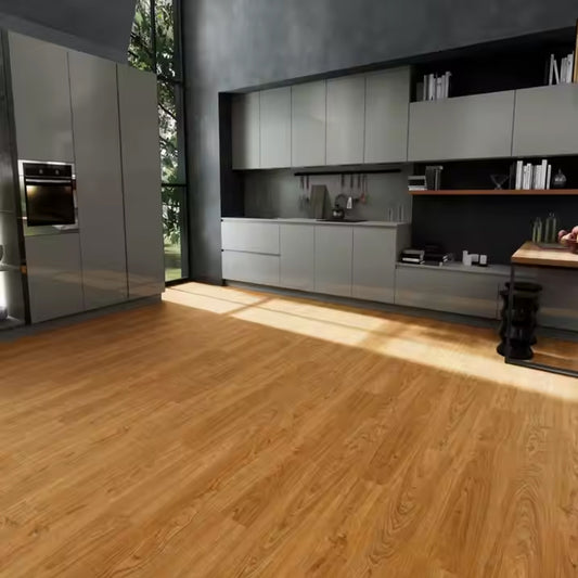 Manufacturer Supply Piso Flotante Engineered Plastic Parquet SPC Vinyl Floor Planks 8mm Waterproof-海智集-