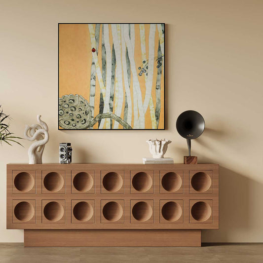 Bulk Order for Suzhou 3D Full-Embroidery Wall Art Featuring core 3D full-embroidery, high-quality materials & commercial standards. Ideal for hotel chains, enterprise groups, etc., for unified interior upgrades.Dance of the Lotus 2-海智集-