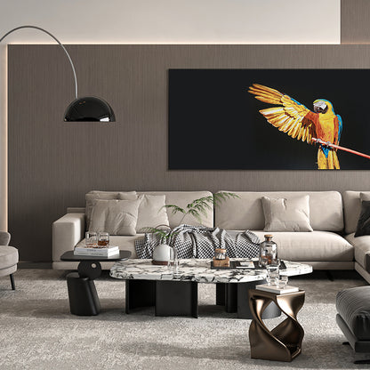 Bulk Order for Suzhou 3D Full-Embroidery Wall Art Featuring core 3D full-embroidery, high-quality materials & commercial standards. Ideal for hotel chains, enterprise groups, etc., for unified interior upgrades.Gentleman Parrot-海智集-