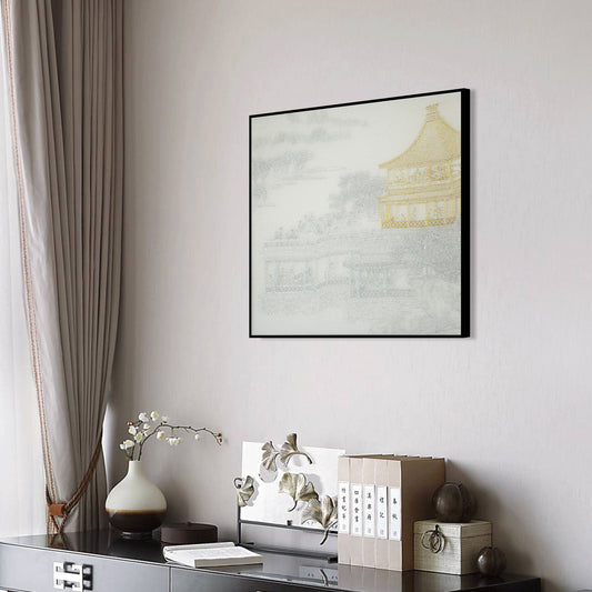 Bulk Order for Suzhou 3D Full-Embroidery Wall Art Featuring core 3D full-embroidery, high-quality materials & commercial standards. Ideal for hotel chains, enterprise groups, etc., for unified interior upgrades.Pavilion One of Pavilions and Towers-海智集-