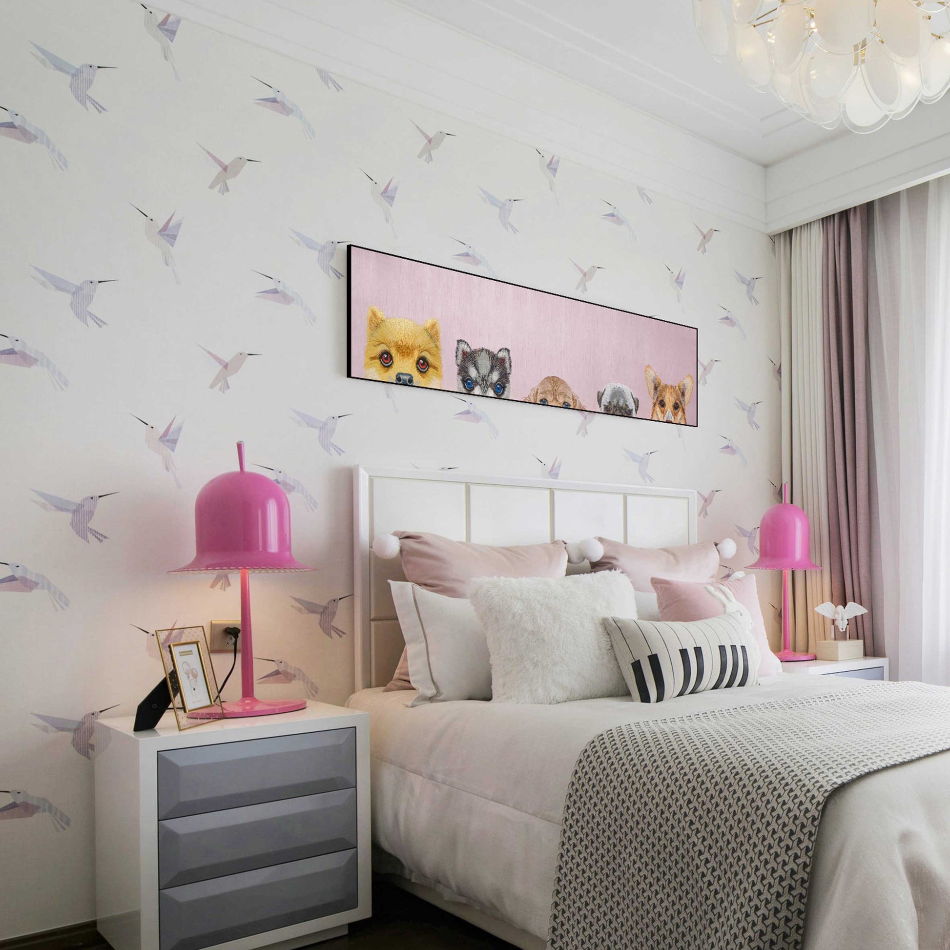 Bulk Order for Suzhou 3D Full-Embroidery Wall Art Featuring core 3D full-embroidery, high-quality materials & commercial standards. Ideal for hotel chains, enterprise groups, etc., for unified interior upgrades.Wangwang Team-海智集-