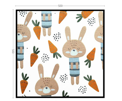Bulk Order for Suzhou 3D Full-Embroidery Wall Art Featuring core 3D full-embroidery, high-quality materials & commercial standards. Ideal for hotel chains, enterprise groups, etc., for unified interior upgradesBaby Rabbit-海智集-