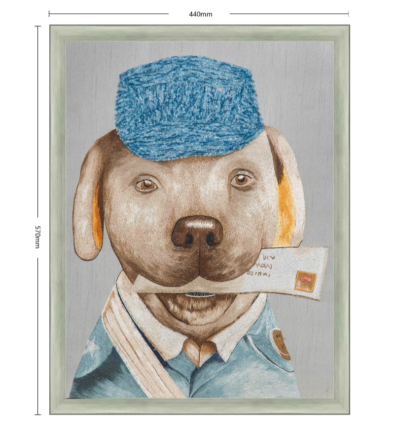 Bulk Order for Suzhou 3D Full-Embroidery Wall Art Featuring core 3D full-embroidery, high-quality materials & commercial standards. Ideal for hotel chains, enterprise groups, etc., for unified interior upgradesCourier Little D-海智集-