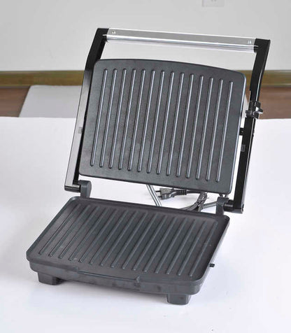 XH-20 Hot Sale 4 Slices Self-control Electric Sandwich Maker Aluminum Electric Panini Non Stick Electric Bbq Grill-海智集-
