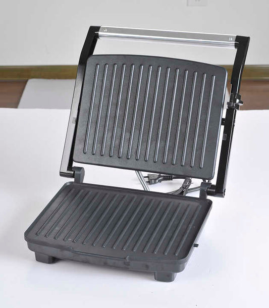 XH-20 Hot Sale 4 Slices Self-control Electric Sandwich Maker Aluminum Electric Panini Non Stick Electric Bbq Grill-海智集-