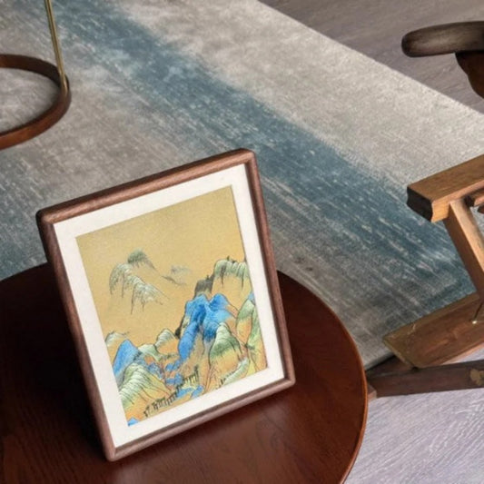 Hand-embroidered decorative items, a three-dimensional new Chinese-style home art collection, are the top choice for gifting-海智集-Embroidery-