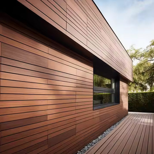 Manufacturer Low Price Outdoor Wall Panel Wpc Direct Sales Competitive Wall Cladding Metal-海智集-