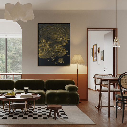 Commercial Suzhou Full Embroidery — framed, simulated silk, soft luster. Dual craftsmanship. Wholesale for decor firms, commercial use; home use too. Art decor for hotels, offices, residences.Flying-海智集-