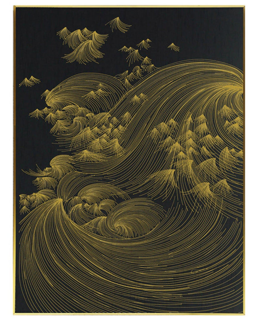 Commercial Suzhou Full Embroidery — framed, simulated silk, soft luster. Dual craftsmanship. Wholesale for decor firms, commercial use; home use too. Art decor for hotels, offices, residences.Flying-海智集-
