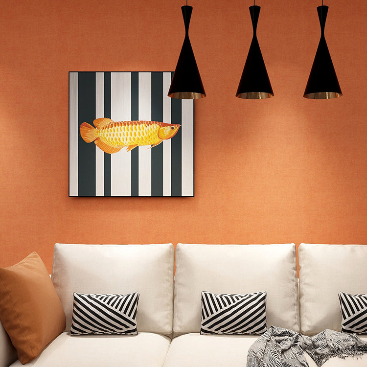 Commercial Suzhou Full Embroidery — framed, simulated silk, soft luster. Dual craftsmanship. Wholesale for decor firms, commercial use; home use too. Art decor for hotels, offices, residences.Golden Arowana - Glorious-海智集-