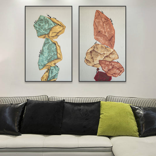 Commercial Suzhou Full Embroidery — framed, simulated silk, soft luster. Dual craftsmanship. Wholesale for decor firms, commercial use; home use too. Art decor for hotels, offices, residences.GorgeousA Record of Stones - Interesting Stones-海智集-