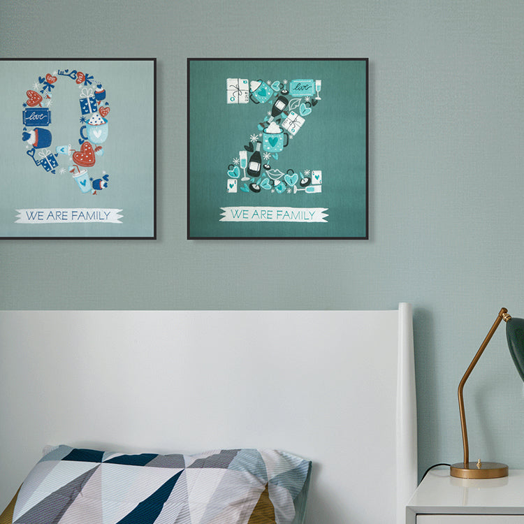 Commercial Suzhou Full Embroidery — framed, simulated silk, soft luster. Dual craftsmanship. Wholesale for decor firms, commercial use; home use too. Art decor for hotels, offices, residences.GorgeousArt of Letters-海智集-