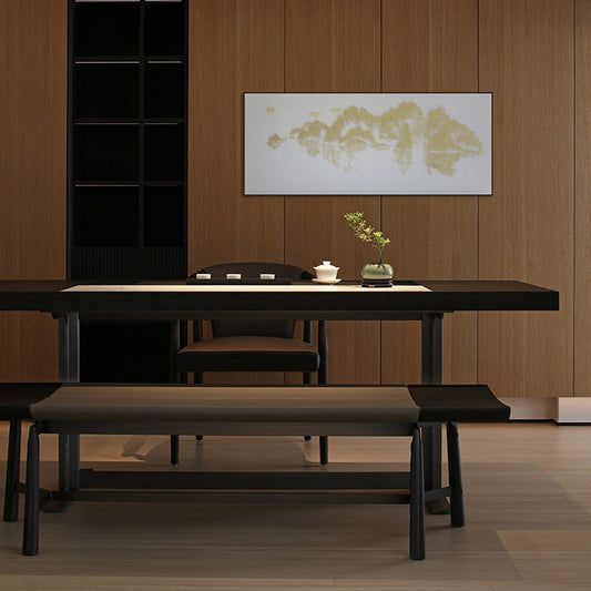 Commercial Suzhou Full Embroidery — framed, simulated silk, soft luster. Dual craftsmanship. Wholesale for decor firms, commercial use; home use too. Art decor for hotels, offices, residences.GorgeousRecords of Mountains and RiversIII-海智集-