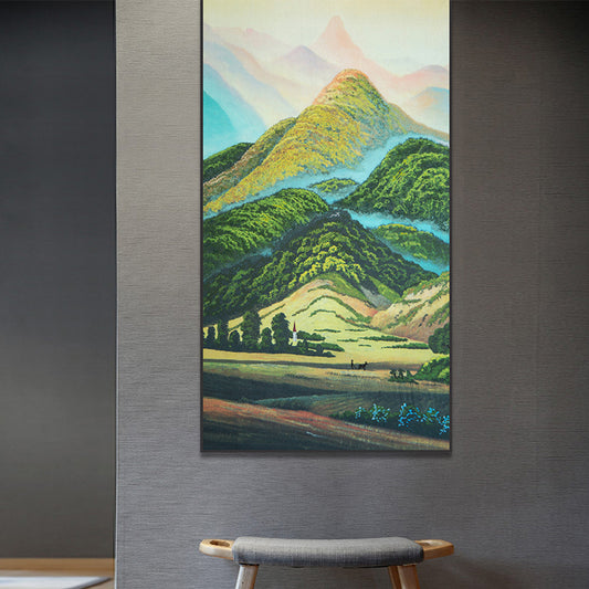 Commercial Suzhou Full Embroidery — framed, simulated silk, soft luster. Dual craftsmanship. Wholesale for decor firms, commercial use; home use too. Art decor for hotels, offices, residences.GorgeousValley-海智集-