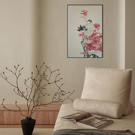 Commercial Suzhou Full Embroidery — framed, simulated silk, soft luster. Dual craftsmanship. Wholesale for decor firms, commercial use; home use too. Art decor for hotels, offices, residences.Gorgeousancing amidst Bamboo-海智集-
