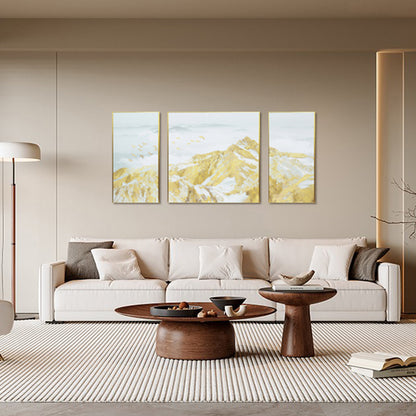 Commercial Suzhou Full Embroidery — framed, simulated silk, soft luster. Dual craftsmanship. Wholesale for decor firms, commercial use; home use too. Art decor for hotels, offices, residences.Heap of Gold and Jade-海智集-