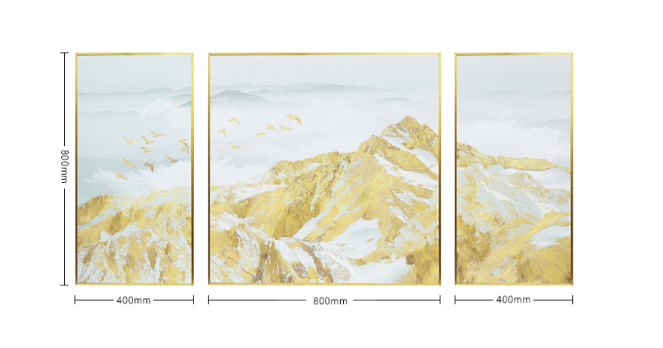 Commercial Suzhou Full Embroidery — framed, simulated silk, soft luster. Dual craftsmanship. Wholesale for decor firms, commercial use; home use too. Art decor for hotels, offices, residences.Heap of Gold and Jade-海智集-