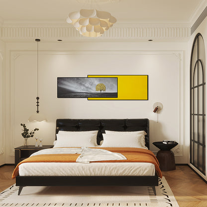 Commercial Suzhou Full Embroidery — framed, simulated silk, soft luster. Dual craftsmanship. Wholesale for decor firms, commercial use; home use too. Art decor for hotels, offices, residences.PassionateⅢ-海智集-