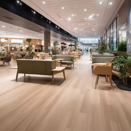 Luxury Spc Lvt Rigid Vinyl Wood Floor Plank Tile PVC Indoor Usage for Hotels Modern Design with Graphic Solution Capability-海智集-