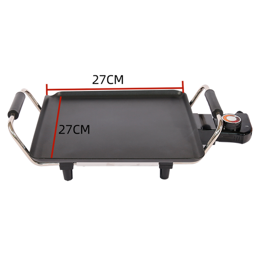 27*27CM High Quality Portable Electric Griddle Grill Stove Top Skillet Pancake Maker on the Market Plancha for Household-海智集-