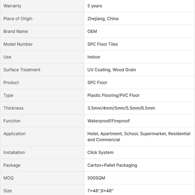 Pvc Floor Sticker Swimming Pool SPC LVT Plastic Wood Piso Vinyl Flooring-海智集-