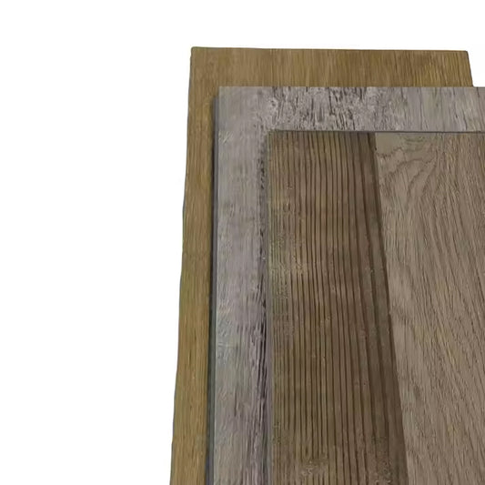 Modern Farmhouse Montage Gray Rigid Core LVP Vinyl SPC Wood Plastic Flooring Tiles-海智集-