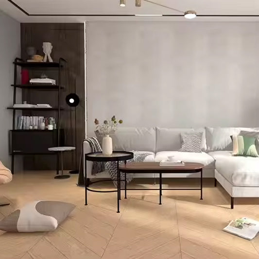 Luxury Vinyl Plank Herringbone SPC WPC LVT Plastic Flooring with 0.5mm Wear Layer-海智集-