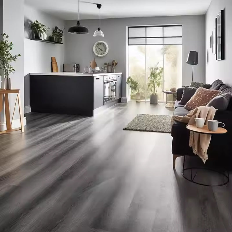 OEM Customized Self-Adhesive SPC LVT Plank Loose Lay Plastic Vinyl Flooring Click Floor Piso-海智集-