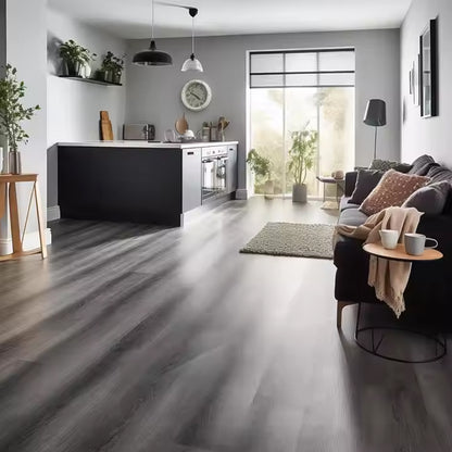 OEM Customized Self-Adhesive SPC LVT Plank Loose Lay Plastic Vinyl Flooring Click Floor Piso-海智集-