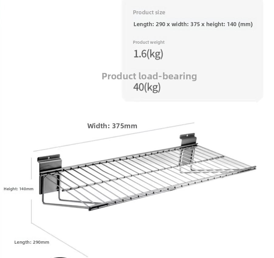 Storage shelf garage hanging board organizer sundry sorting slot board wall-mounted storage rack-海智集-