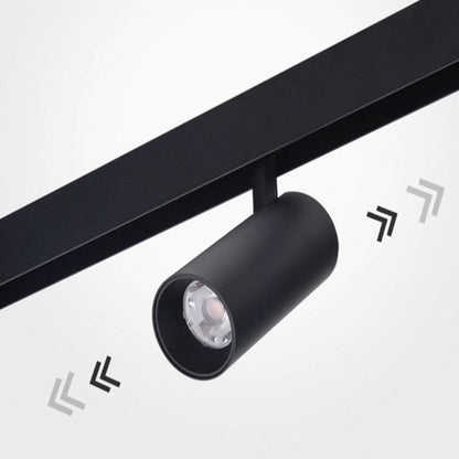 Magnetic Track Light, Recessed Surface-mounted Linear Light for Home (Living Room, Bedroom, Hallway) and Commercial Use, Ambient Lighting-海智集-