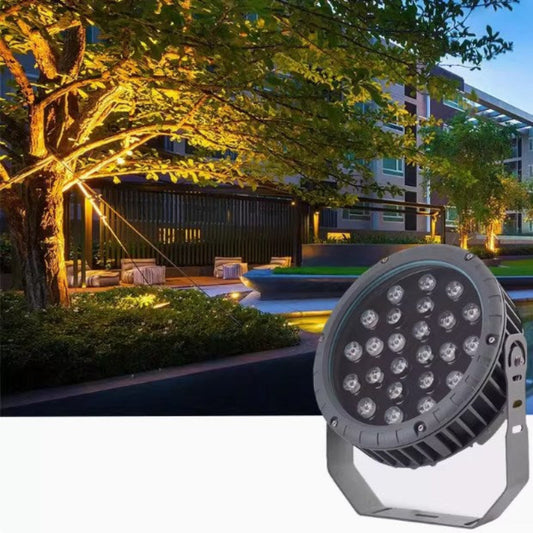 SL-CPL180 Round LED Flood Light – 5W-36W Waterproof Outdoor Lighting for Landscapes, Signage & Public Spaces-海智集-