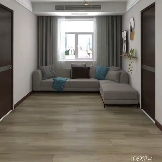 Popular New Design SPC Piso Laminate Floor Vinyl LVT Plastic Flooring for Apartment Use-海智集-