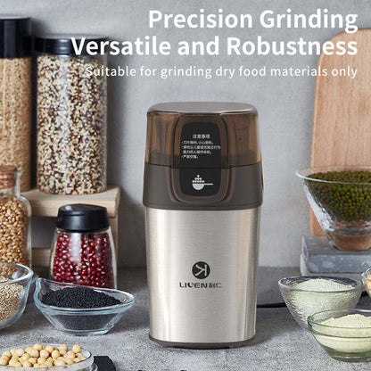 Multi-function Electric Dry Food Grinder Grinding Machine for Home Stainless Steel Molino De Granos Electric Coffee Bean Grinder-海智集-