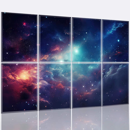 High Performance 8 Pack Art Acoustic Panel Self Adhesive Wall Panels Decorative Soundproof Panels for Home Studio Office-海智集-