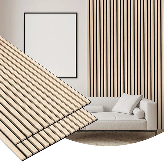 1200mmx600mm Interior Wood Veneer Wall Decoration Panel Custom Modern Acoustic Wood Wall Paneling-海智集-