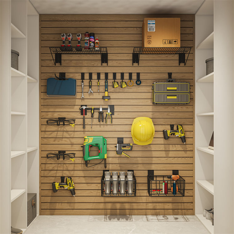 Coating Workshop Accessories: Key Decorative Kitchen Wall Hooks, Wall-mounted Strips, and Single Bulk Display Hooks-海智集-