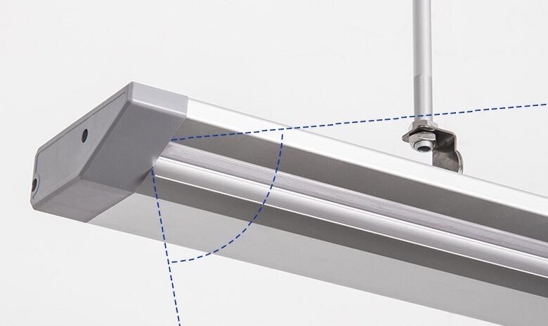 High CRI RG0 Technology Pendant Batten Lamps Led Educational Lighting for School Classroom-海智集-