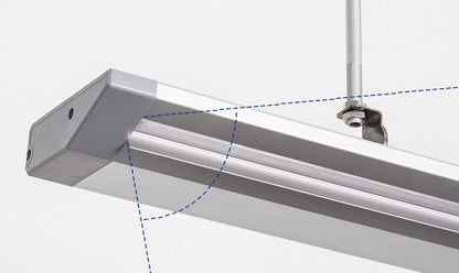 High CRI RG0 Technology Pendant Batten Lamps Led Educational Lighting for School Classroom-海智集-