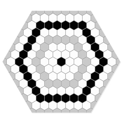 ECO Friendly Peel and Stick Hexagon Tile Certified Vinyl Flooring for Kids Room-海智集-